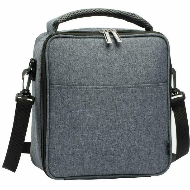 insulated lunch bag with shoulder strap